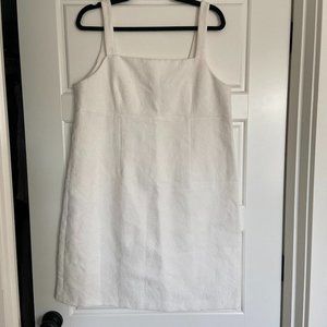Michael Kors White Textured Dress
